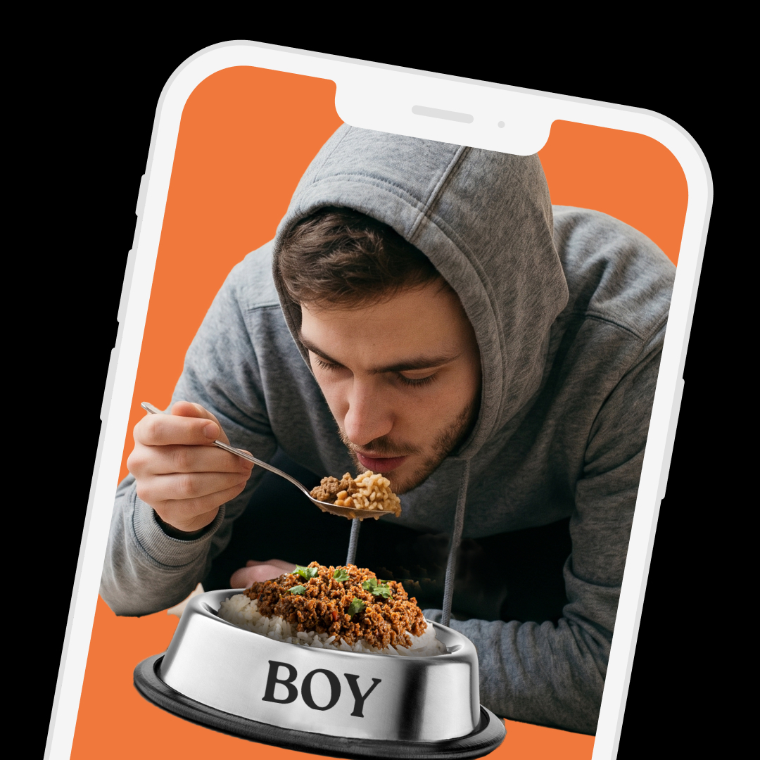 From slop to signal: How boy kibble turns routine into identity